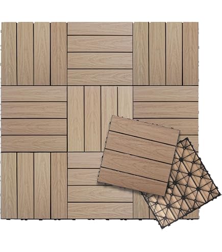 Amazon.com: NewTechWood US-QD-ST_ZX-TK 1/6 x 1 Ft. Quick Composite